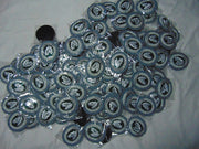 Hand Embroidered silver Bullion Wire Blazer Badges