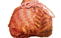 SATIN EMBROIDERY DRAWSTRING POTLI BAG