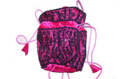 DRAWSTRING BEADED COIN BAG
