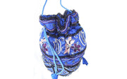 BEADED DRAWSTRING COIN BAG