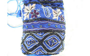 BEADED DRAWSTRING COIN BAG
