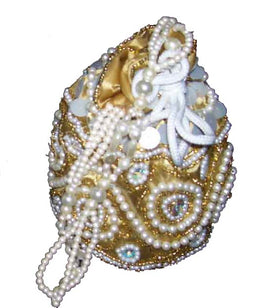 DRAWSTRING EMBROIDERY POTLI  PURSE