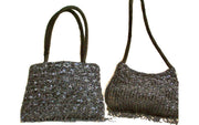 SATIN BEADED BAG