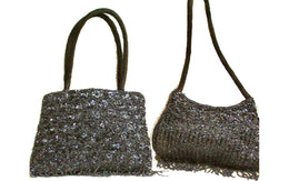 SATIN BEADED BAG