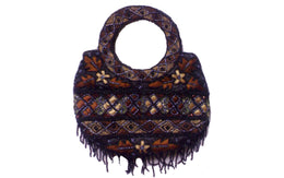 SATIN EMBROIDERY BAG