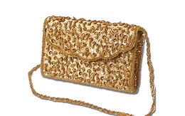 SEQUIN EMBRIDORY HAND BAG