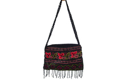 VINTAGE BEADED EMBROIDERED BAG PURSE