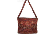 OAK LEAVES BEADED PURSE BEADED FRINGE