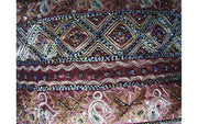 OAK LEAVES BEADED PURSE BEADED FRINGE