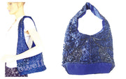 SATIN EMBROIDERY BAG