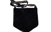 PEACOCK DESIGN  VELVET EMBROIDERY BAG