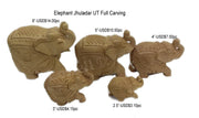 WOODEN CARVED ELEPHANT MANUFACTURERS