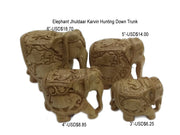 WOODEN CARVED ELEPHANT MANUFACTURERS