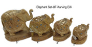 KADAM WOOD MADE ELEPHANT