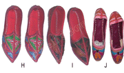 EMBROIDERY LEATHER  MOJARI