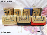 Designer Zari Work Ladies Evening Clutch