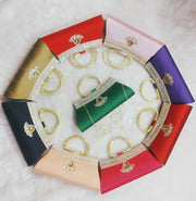 Designer Zari Work Ladies Evening Clutch