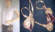 Foldable bead Potli Bag
