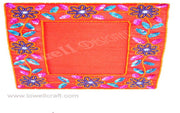 BEADED PHOTO FRAME