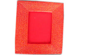 BEADED PHOTO FRAME