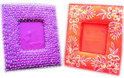 HAND EMBROIDED  PICTURE FRAME
