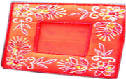 HAND EMBROIDED  PICTURE FRAME