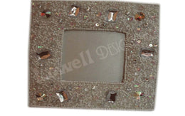 BEADED PHOTO FRAME
