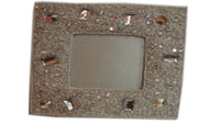 BEADED PHOTO FRAME