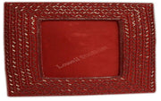 BEADED PHOTO FRAME