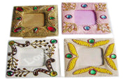 BEADED PHOTO FRAME