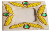 BEADED PHOTO FRAME