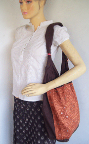 RANA WORK COTTON CANVAS SHOULDER BAG