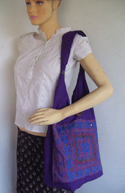 RANA WORK COTTON CANVAS SHOULDER BAG