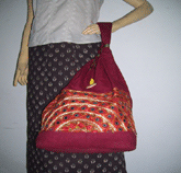 RANA WORK COTTON CANVAS SHOULDER BAG