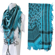 Big & Small Skull Arafat scarf