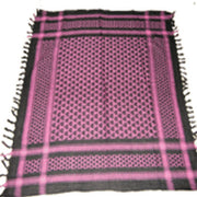 SMALL HEART DESIGN ARAB SCARF