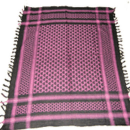 SMALL HEART DESIGN ARAB SCARF