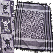 CHECK SKULL WITH BONE DESIGN ARAFAT SCAF