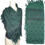 DANGER SIGN(SKULL WITH BONE )DESIGN ARAFAT SCARF