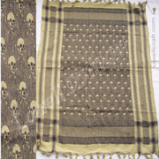 DANGER SIGN(SKULL WITH BONE )DESIGN ARAFAT SCARF