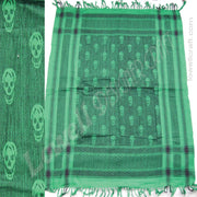 SMILING FACE DESIGN ARAB HEAD SCARF