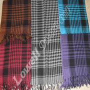 CHECK DESIGN ARAB SHEMAGH SCARF