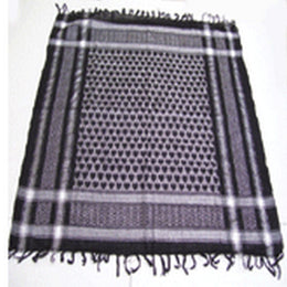 HEART DESIGN  LUREX ARAFAT SCARVE