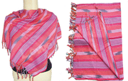 STRIPE DESIGN HANDLOOM SCARF