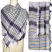 Multicolor Cotton Arab Scarf(Checked)