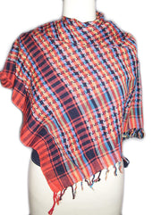 Multicolor Cotton Arab Scarf(Checked)