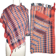 Multicolor Cotton Arab Scarf(Checked)