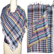 Multicolor Cotton Arab Scarf(Checkerd)