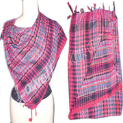 Multicolor Cotton Arab Scarf(Checkerd)