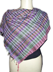 Multicolor Cotton Arab Scarf(Checkerd)